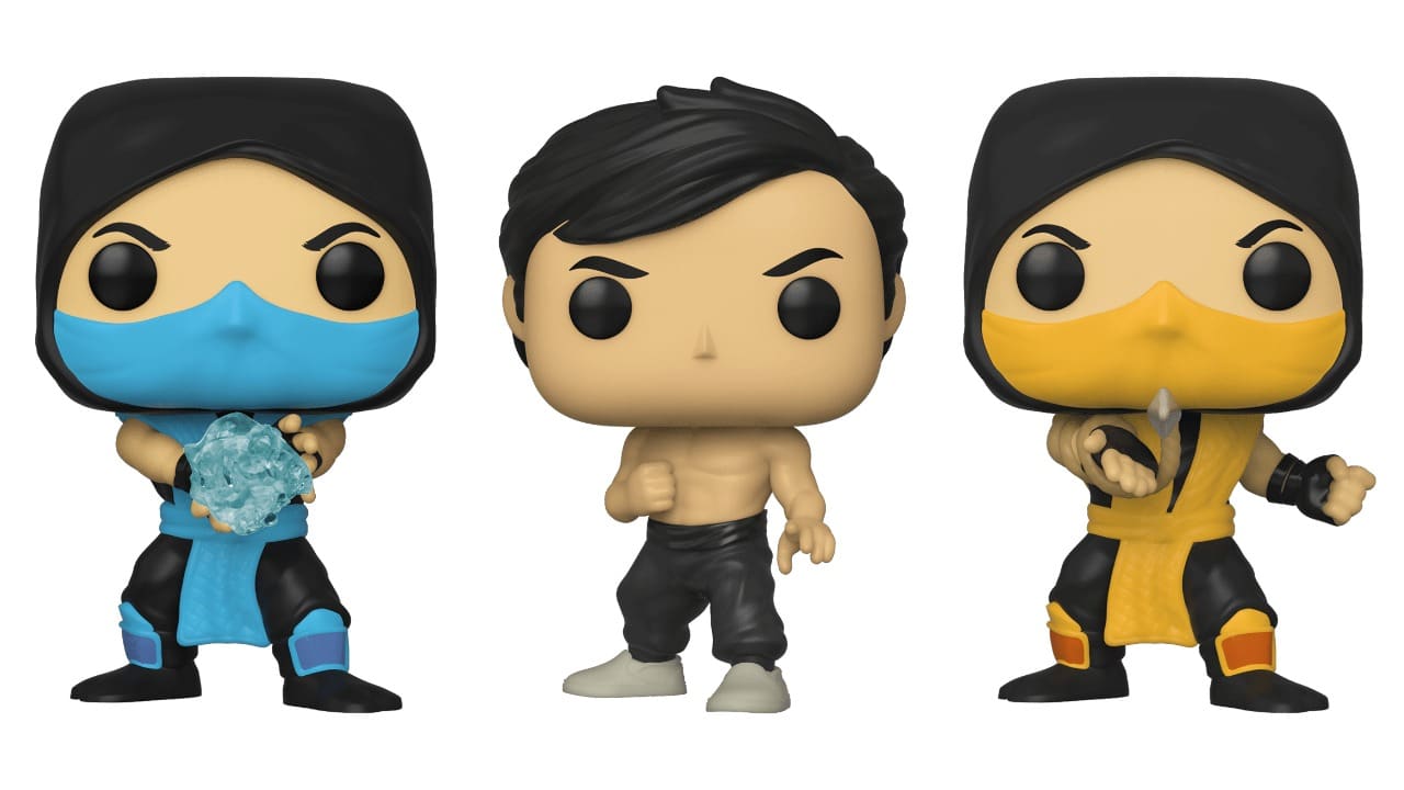 Funko lançará bonecos inspirados nos designs clássicos de Mortal Kombat