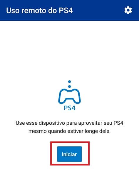 Remote Play chega ao Android; saiba como usar 7 Remote Play - Iniciar