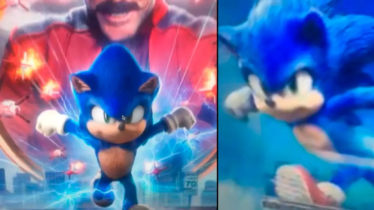 Nova imagem do visual Sonic no filme surge na internet