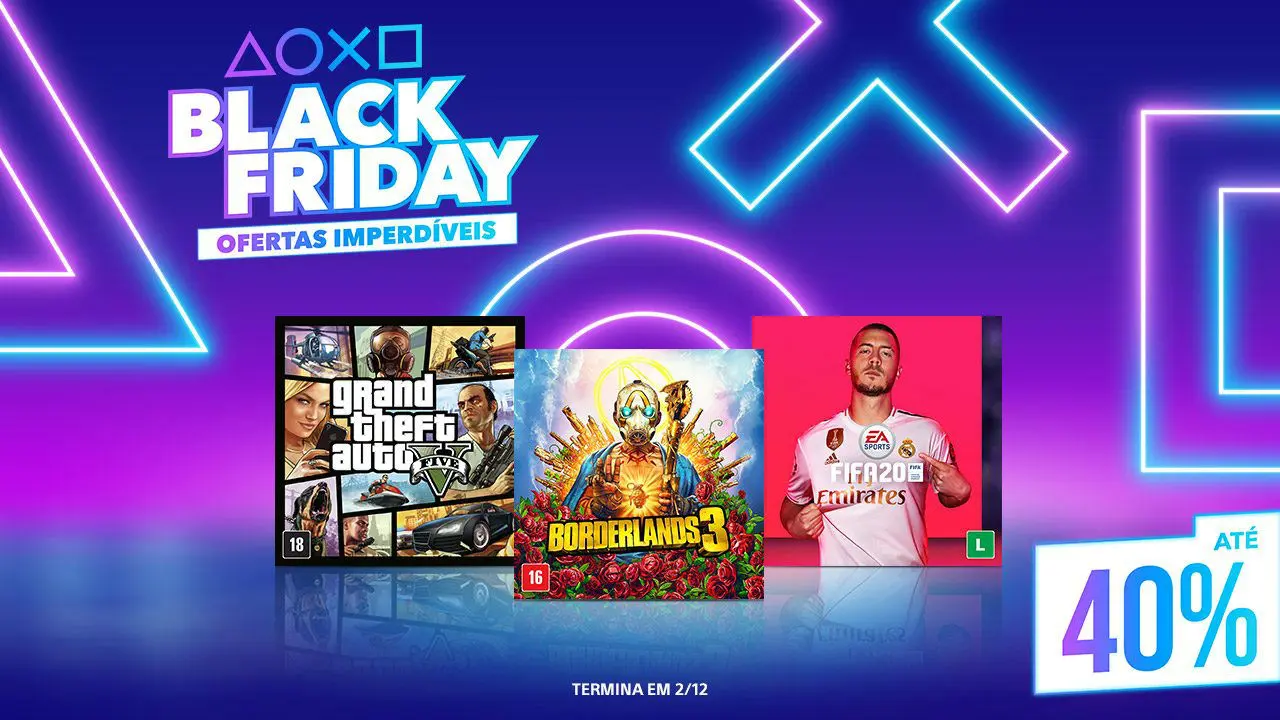 Sony revela lista de jogos que estarão na Black Friday da PS Store