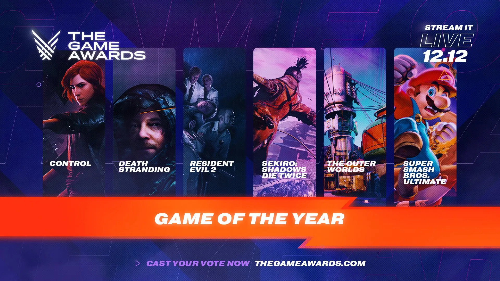 GOTY: The Game Awards 2019 revela os candidatos a 