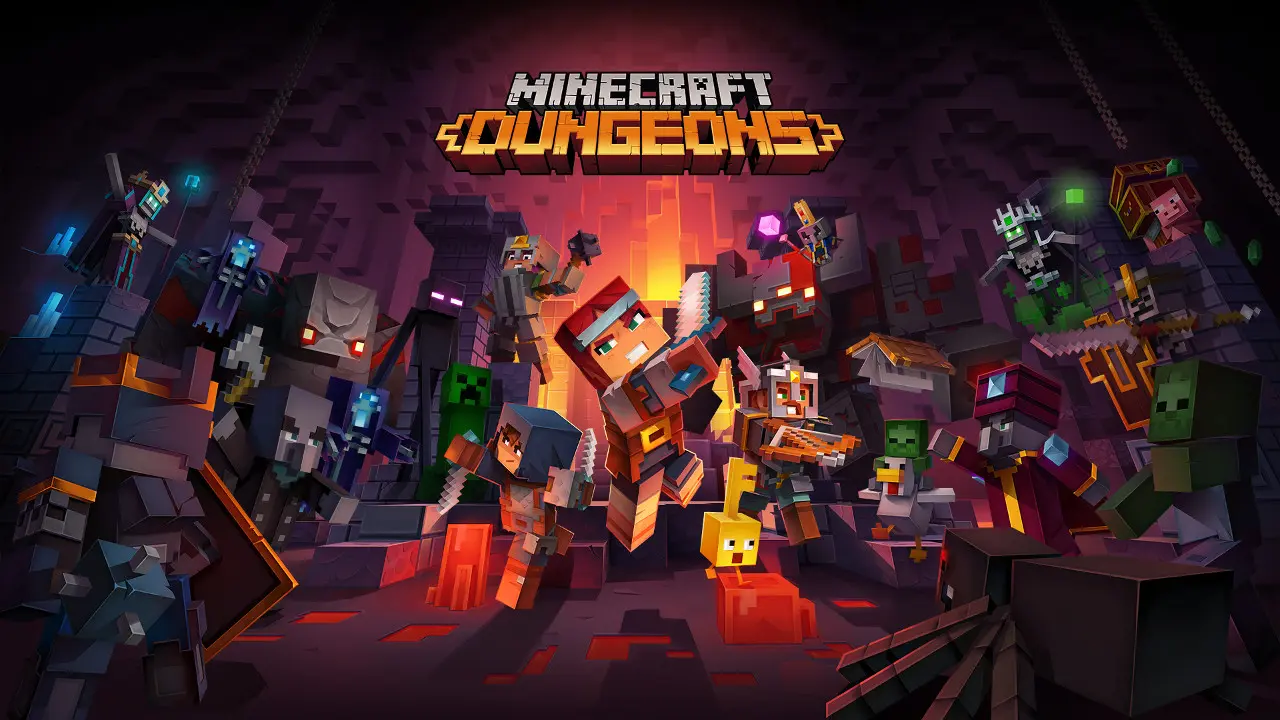 Minecraft Dungeons chega em abril de 2020 ao PS4