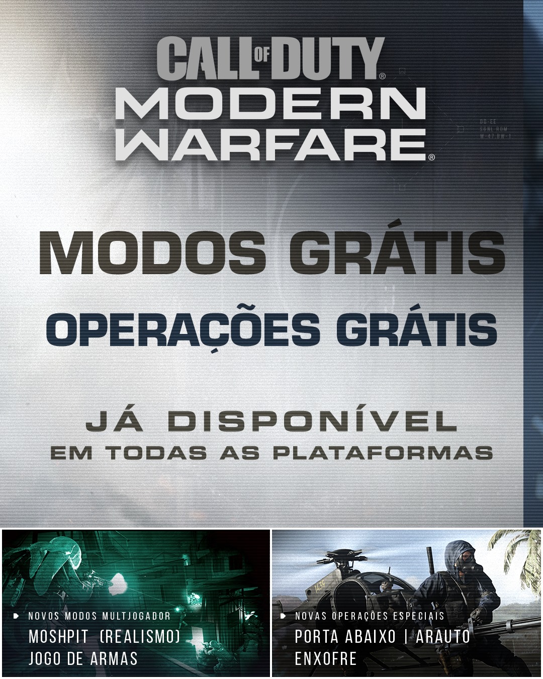 Call of Duty: Modern Warfare recebe modo 'Jogo de Armas
