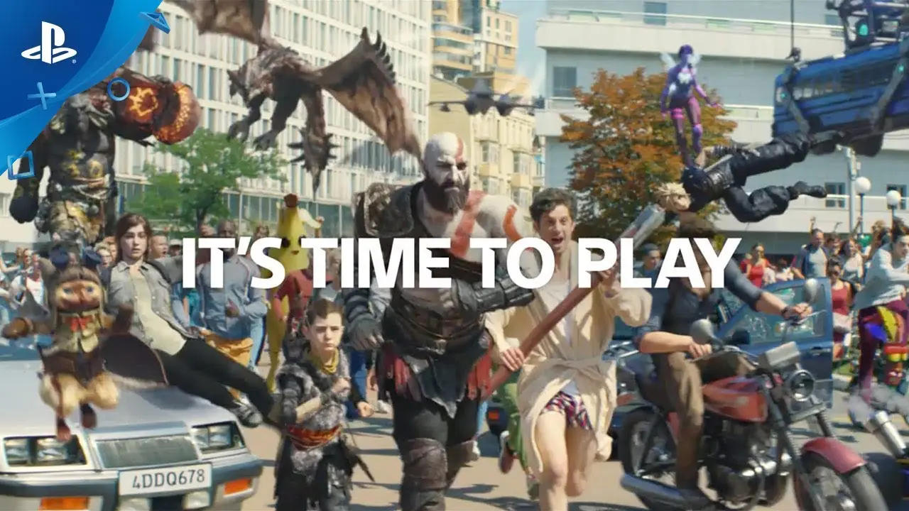 It's Time to Play! Propaganda da PlayStation coloca personagens dos games no mundo real
