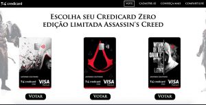 Ubisoft fará cartão de crédito personalizado de Assassin’s Creed