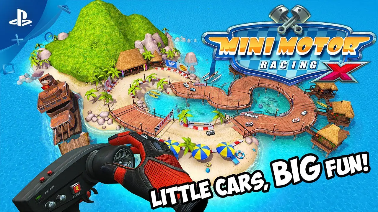 Mini Motor Racing X chega ao PS4 na próxima terça-feira (17)