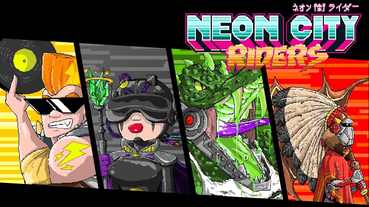 Neon City Riders chegará ao PlayStation 4 no início de 2020