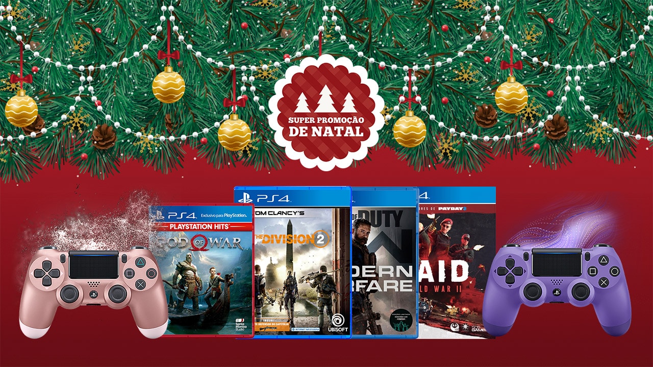 A partir de R$ 10: as melhores promoções de Natal em jogos de PS4