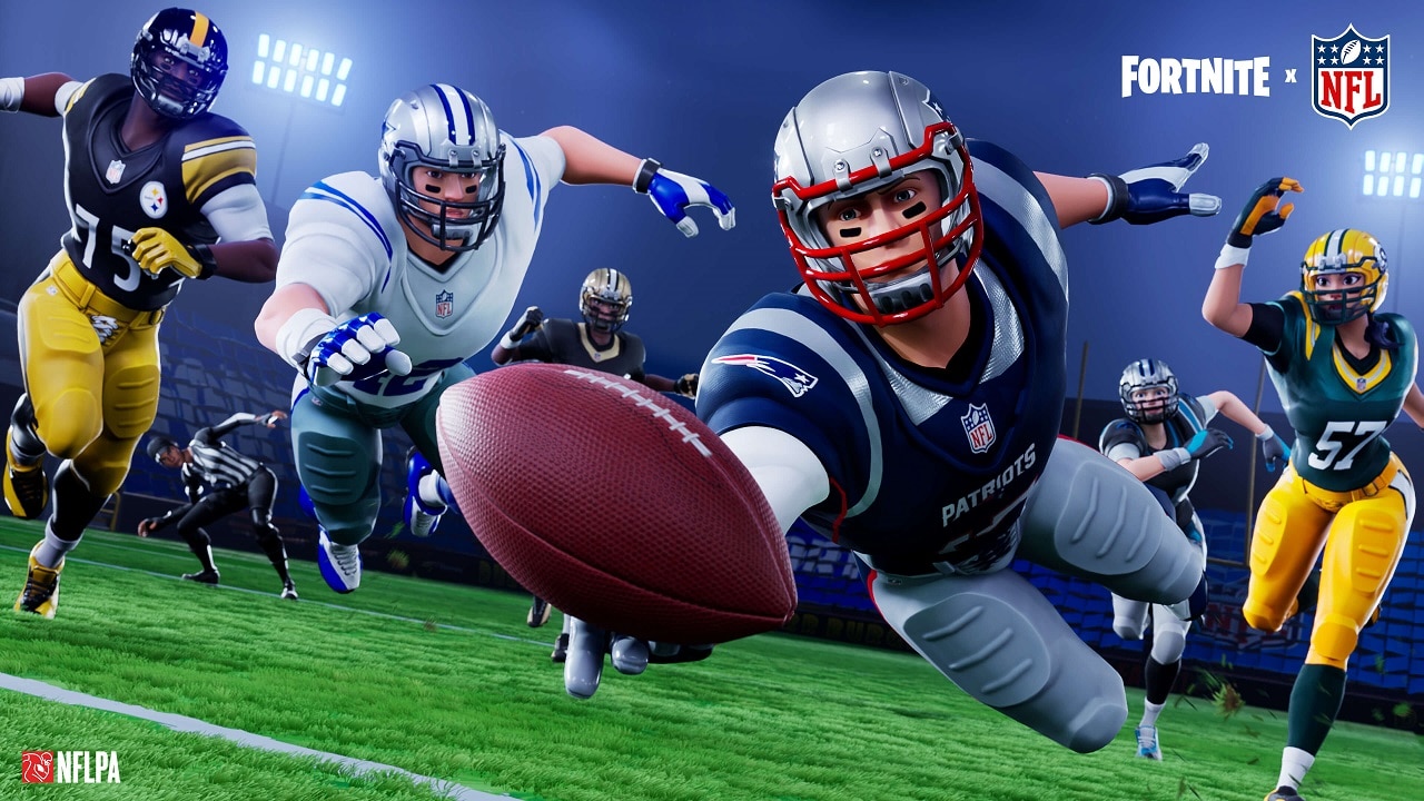 Skins da NFL retornam ao Fortnite em celebração ao Super Bowl