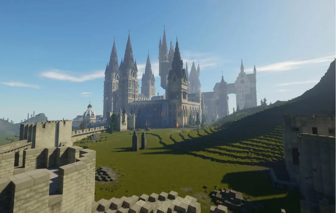 Minecraft: modders reproduzem Hogwarts com precisão e magia