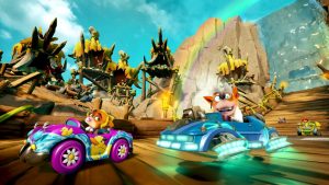 CTR Nitro-Fueled chega na reta final: próximo Grande Prêmio será o último