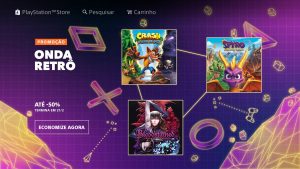 Descontos em Jogos: Sony lança promoção Onda Retro na PSN