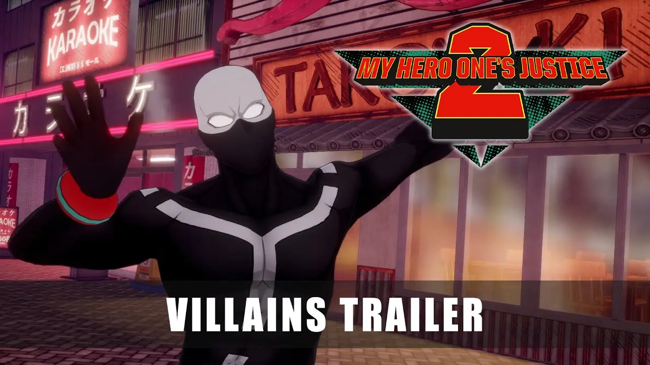 My Hero One's Justice 2 recebe trailer com destaque para os vilões