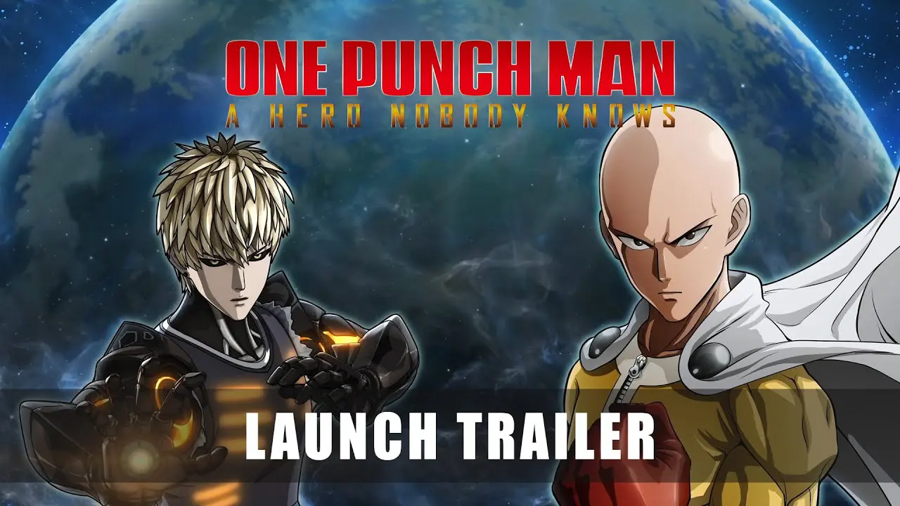 O herói de um soco! One Punch Man: A Hero Nobody Knows recebe trailer de lançamento