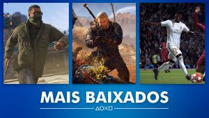 Sony revela os jogos mais baixados de Janeiro na PS Store do Brasil