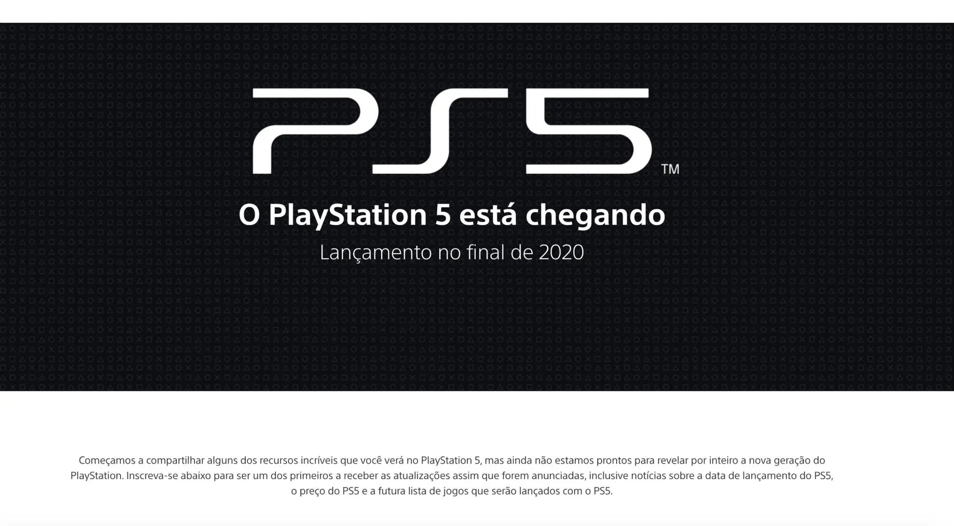PlayStation 5 no Brasil