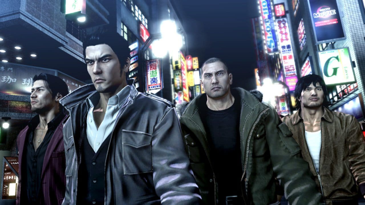 Todos os jogos da série de Yakuza estão disponíveis no PS4