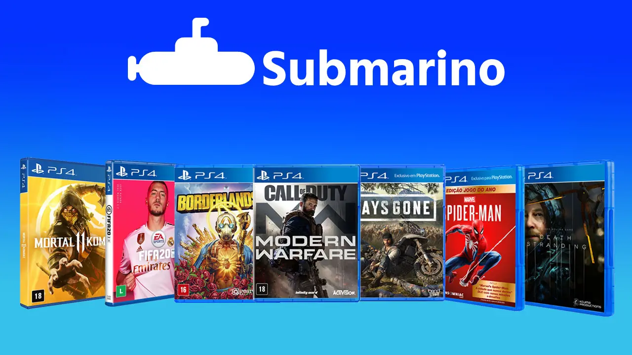 SEXTOU! Submarino oferece cupom de desconto em jogos selecionados