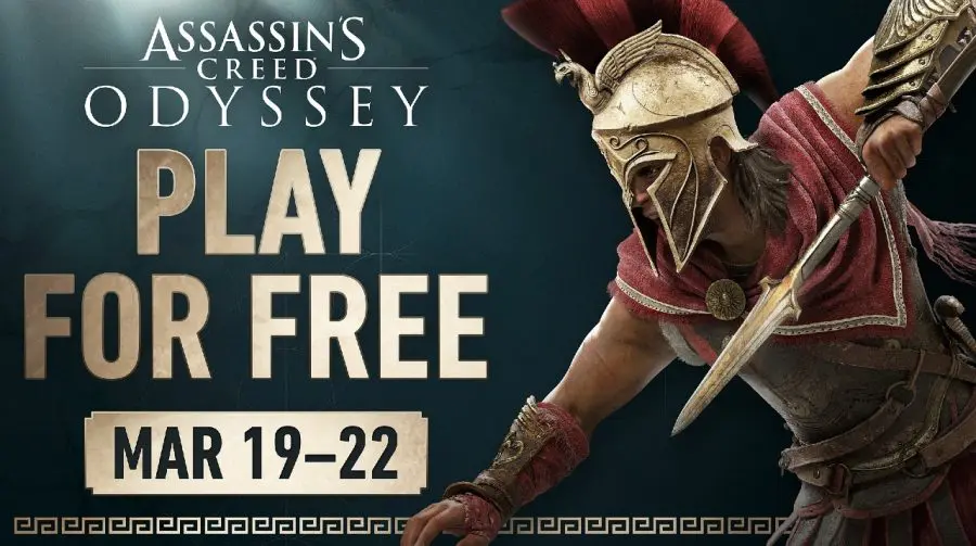 Assassin's Creed Odyssey terá fim de semana gratuito