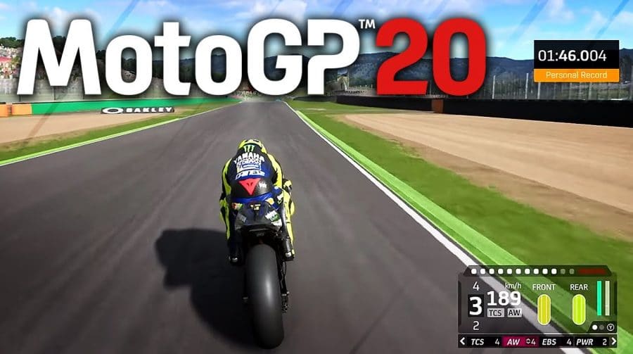 Valentino Rossi é destaque em primeiro gameplay de MotoGP 20