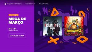 Sony anuncia promoção “Mega de Março” na PSN