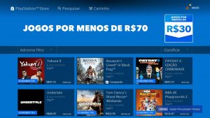 Por menos de R$ 70! Sony faz lista de descontos da PS Store