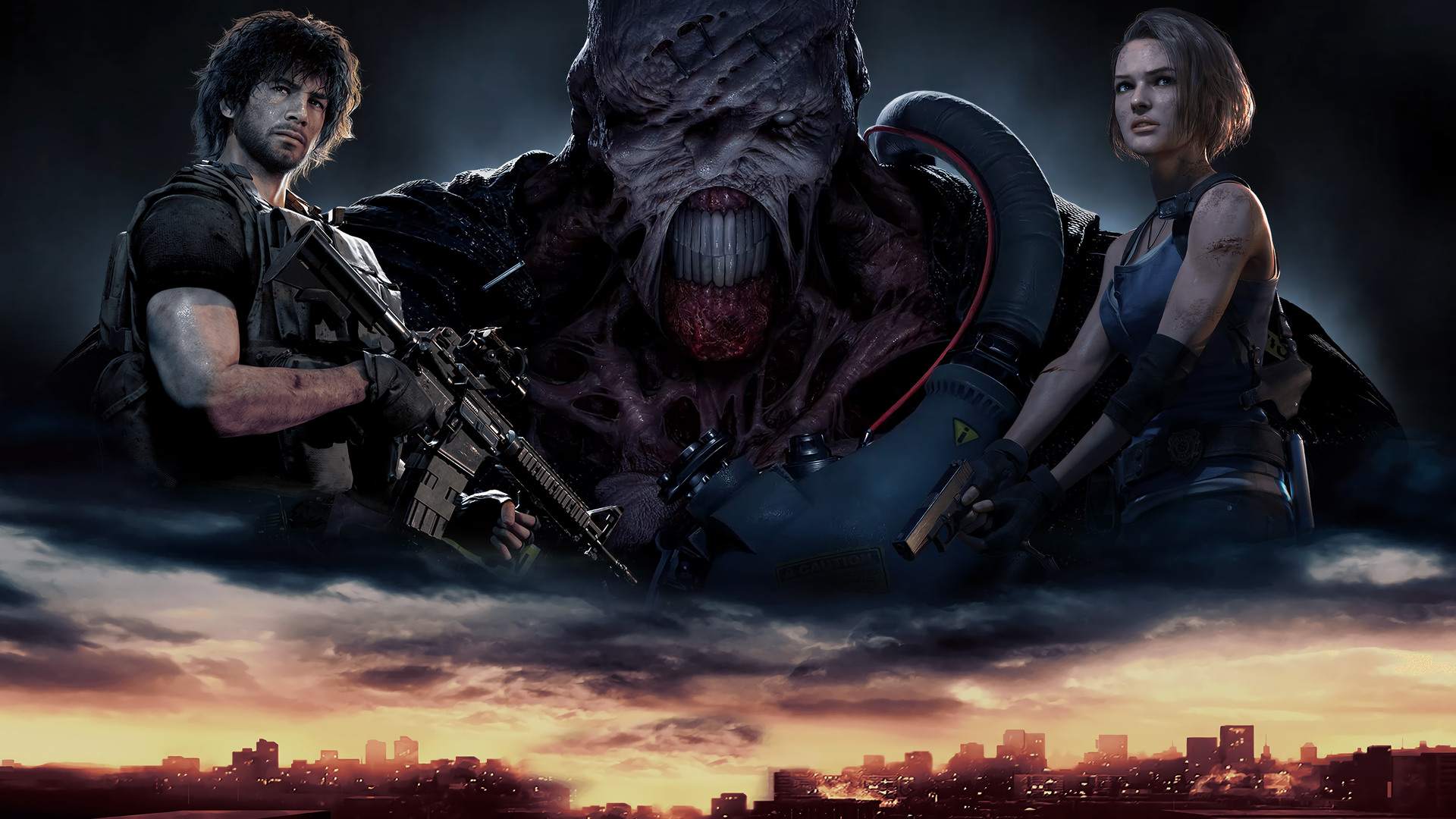 Resident Evil 3, capcom, jill valentine, re3, re3remake, remake, resident  evil, HD phone wallpaper