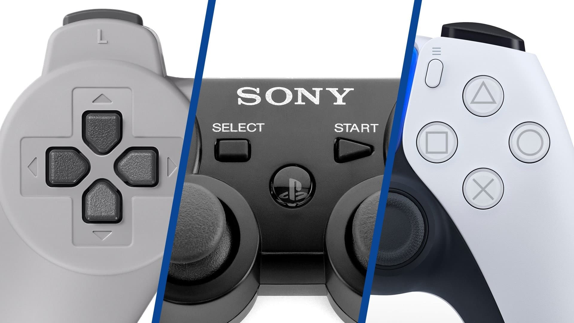 Какая ps. Ps5 Dualsense Controller стики. Геймпад Sony PLAYSTATION 5 Dualsense. Ps1 ps2 ps3 ps4 Gamepad. Sony ps1 джойстик.