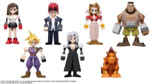 Square Enix disponibiliza pré-venda de bonecos poligonais de Final Fantasy VII