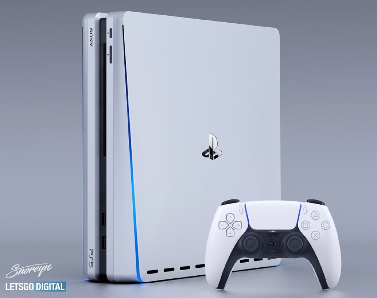 Artista "cria" PlayStation 5 com base no modelo do DualSense