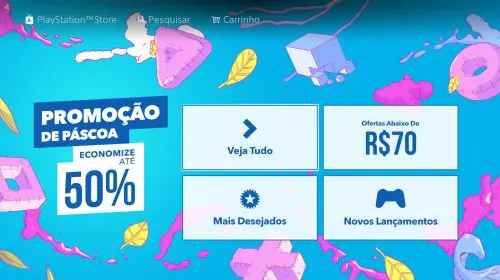 Promoção de Páscoa na PS Store: veja jogos e preços com descontos!