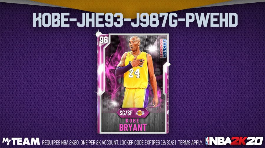 Com tributo emocionante, NBA 2K20 libera carta de Kobe Bryant