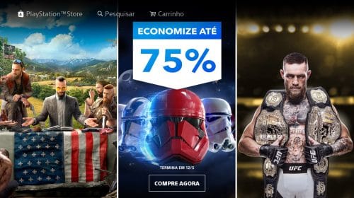 Economize até 75%: Sony lança nova promoção de jogos na PS Store