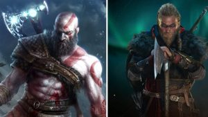 Comparações entre Assassin’s Creed Valhalla e God of War não preocupam Ubisoft