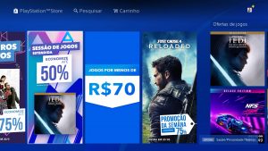 Promoção na PS Store: Sony oferece até 75% de descontos em jogos