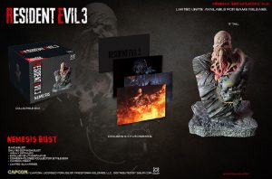 Capcom anuncia busto do Nemesis de Resident Evil 3