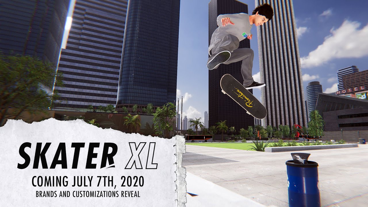 Trailer radical de Skater XL revela data de lançamento