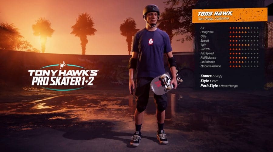 Novo gameplay de Tony Hawk's Pro Skater 1+2 mostra skatistas clássicos em ação