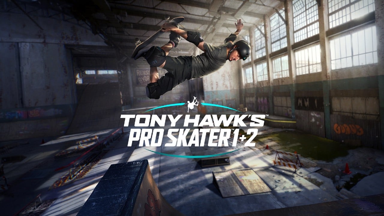 Capa promocional do remake Tony Hawk's Pro Skater.