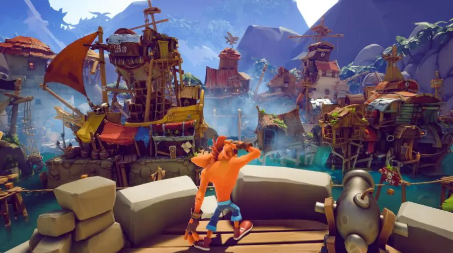 Marsupial marujo? Crash Bandicoot 4 recebe novo gameplay de fase com temática pirata