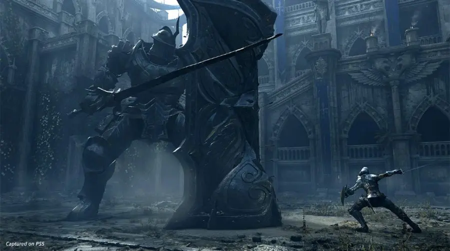 Demon's Souls: Sony divulga bela screenshot de boss fight clássica
