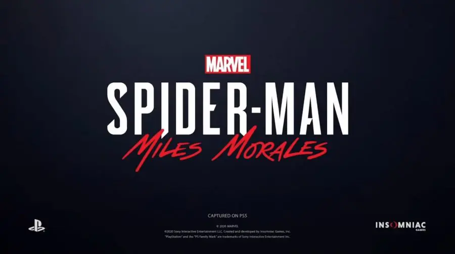 Sony anuncia Marvel's Spider-Man Miles Morales para PS5 em 2020
