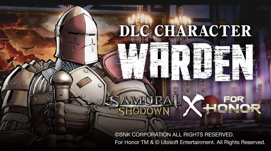 Samurai Shodown terá novo personagem jogável: Guardião, de For Honor