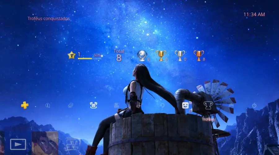 Resgate o seu: Sony lança novo tema gratuito de Final Fantasy VII Remake