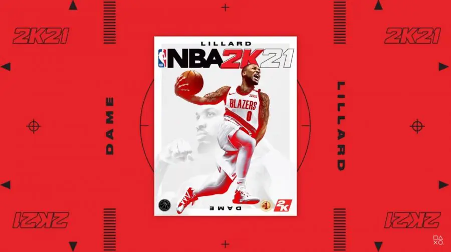 NBA 2K21: astro do Blazers, Damian Lillard, será a capa do jogo no PS4