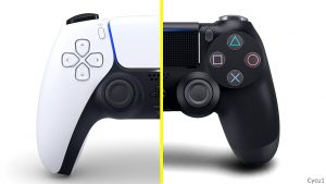 Compare: tamanho do DualSense vs. DualShock 4