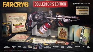 Quente! Collector’s Edition de Far Cry 6 virá com réplica de um lança-chamas
