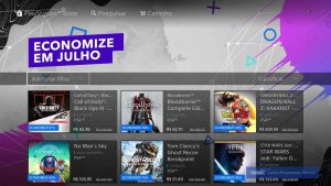 Aproveite: Sony lança promoção “Economize em Julho” na PS Store