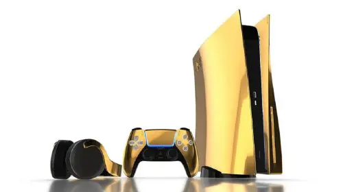 Ostentação: empresa anuncia edição do PS5 em ouro 24 quilates
