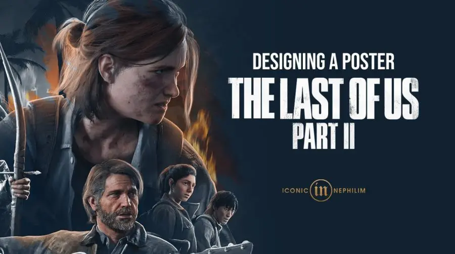 Fã cria pôster incrível com vários personagens de The Last of Us 2
